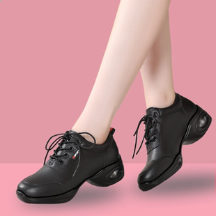 舞蹈鞋女广场舞鞋现代舞中老年舞鞋轻便不累脚跳舞鞋交际水兵舞鞋