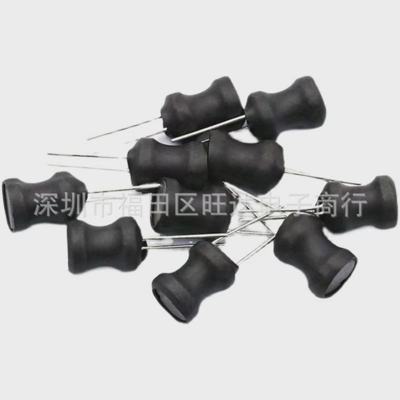 工字电感8*10150/220/470/560uH1mH2.2MH6.8工字型绕线电感器