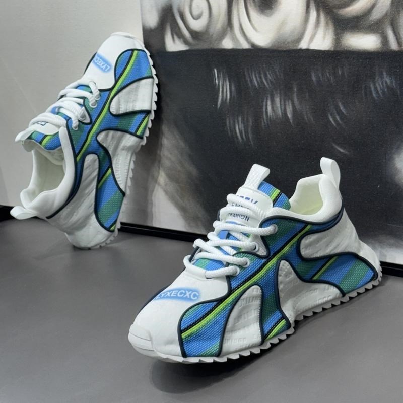 2025夏季新款老爹鞋男款小众透气休闲运动鞋潮牌高级感厚底通勤鞋