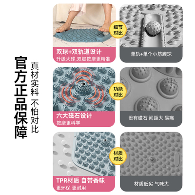 ipo指压板原地超慢跑专用室内跑步足底脚踩垫脚底按摩垫子趾压板