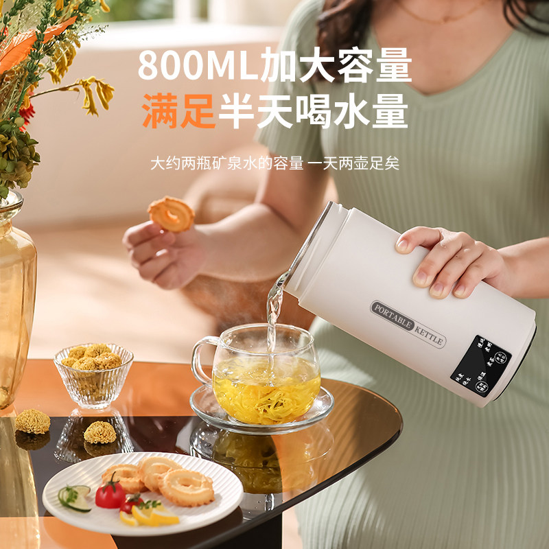 电炖杯多功能电热水杯小型养生杯便携式煮茶壶宿舍煮粥炖煮一体壶图片