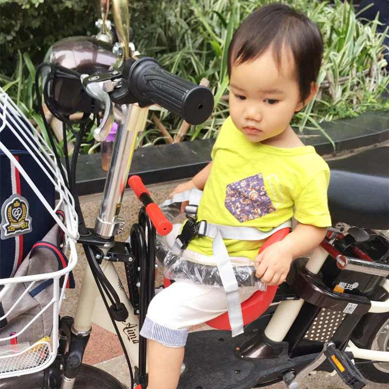 折叠电动车儿童座椅前置电动自行车宝宝坐椅代驾电车婴儿安全椅子
