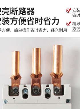 断路器塑壳空开小头铜鼻子DT25/35/50/70/95/120/150/185/240平方