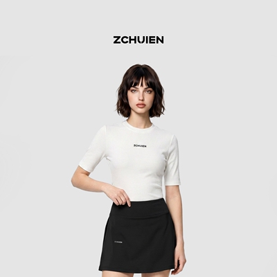 ZCHUIEN一片式高弹小短裙