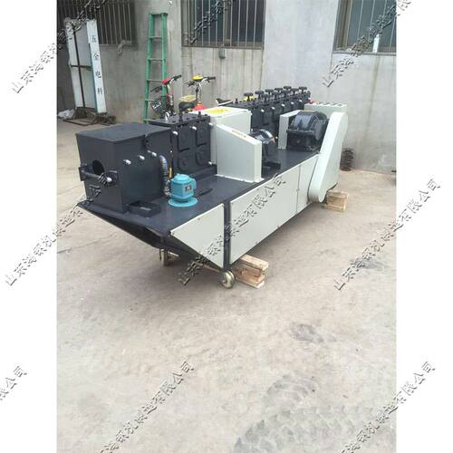 hg-16型方管调直机 建筑脚手架架子管保养设备 弯曲管材矫直机