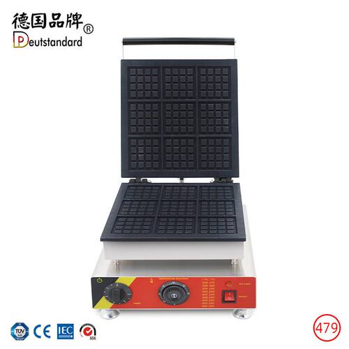 新动力商用格子饼机华夫炉,9格华夫饼机,waffle iron,华夫炉