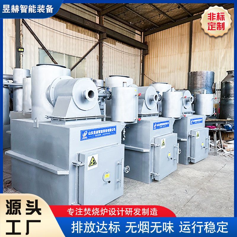宠物殡葬焚烧炉 动物尸体废弃物垃圾焚化炉无害化热解处理设备