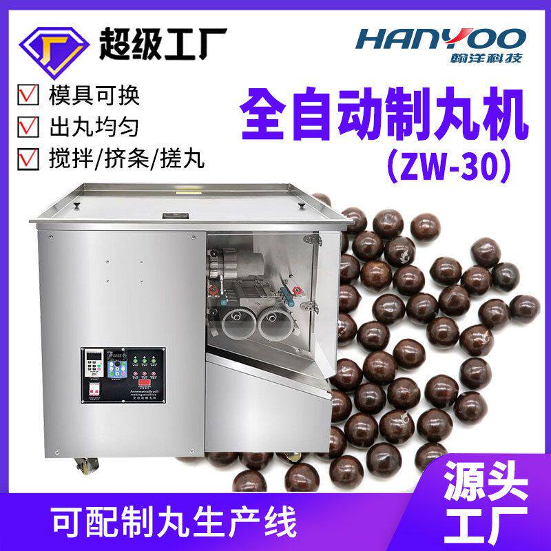 江苏翰洋 浓缩丸药丸机 中药制丸机 珍珠丸蜜丸机 小型自动制丸机