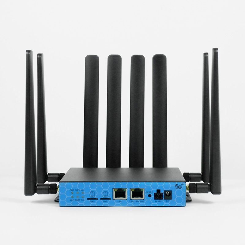 AX3000双频4G/5G便携式千兆工业路由器WI-FI6车载路由器SIM双卡槽