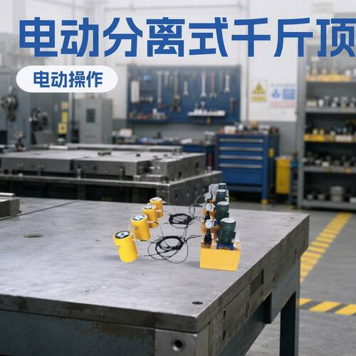 DYG500分离式液压千斤顶DYG600电动小型矿用设备厂家机械加工