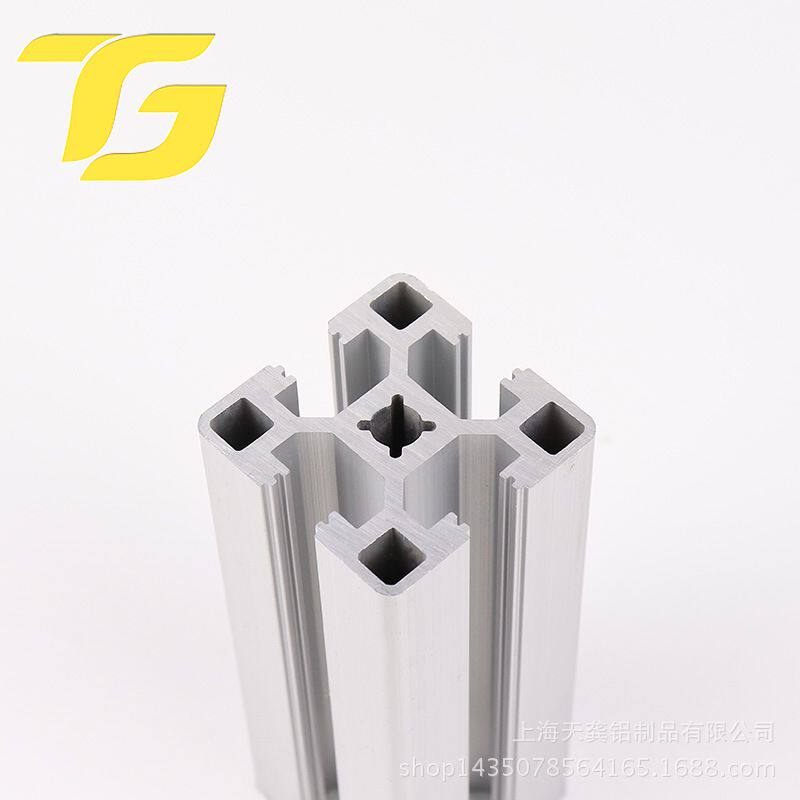铝型材/工业3838铝合金框架型材38*38角铝阳极氧化铝材铝制高强度