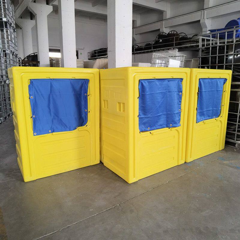 滚塑酒店布草笼车衣物运输防尘1000L异形全钒液能储存箱