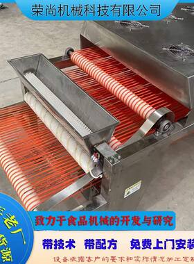 数控压饼机烤鸭饼机 新型450型单饼机厂家 液压薄饼机流水线