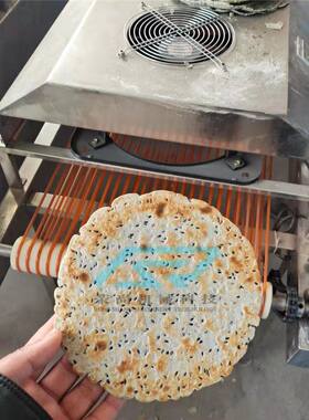 烙馍单饼机30CM大小可制作 可带烙花仿手工单饼机卤肉卷饼机器