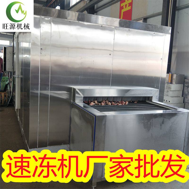 鸡蛋灌饼速冻机 披萨 墨鱼丸虾滑单冻设备 超低温冷冻机