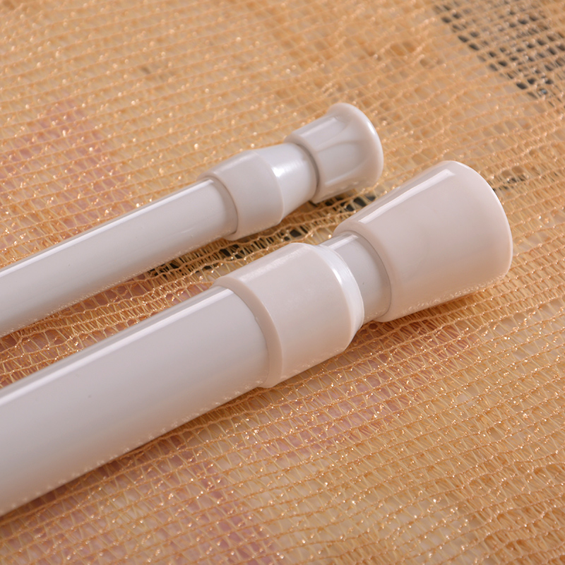 卫生间浴帘杆免打孔伸缩杆布艺门帘杆子毛巾杆晾衣杆卧室窗帘杆子