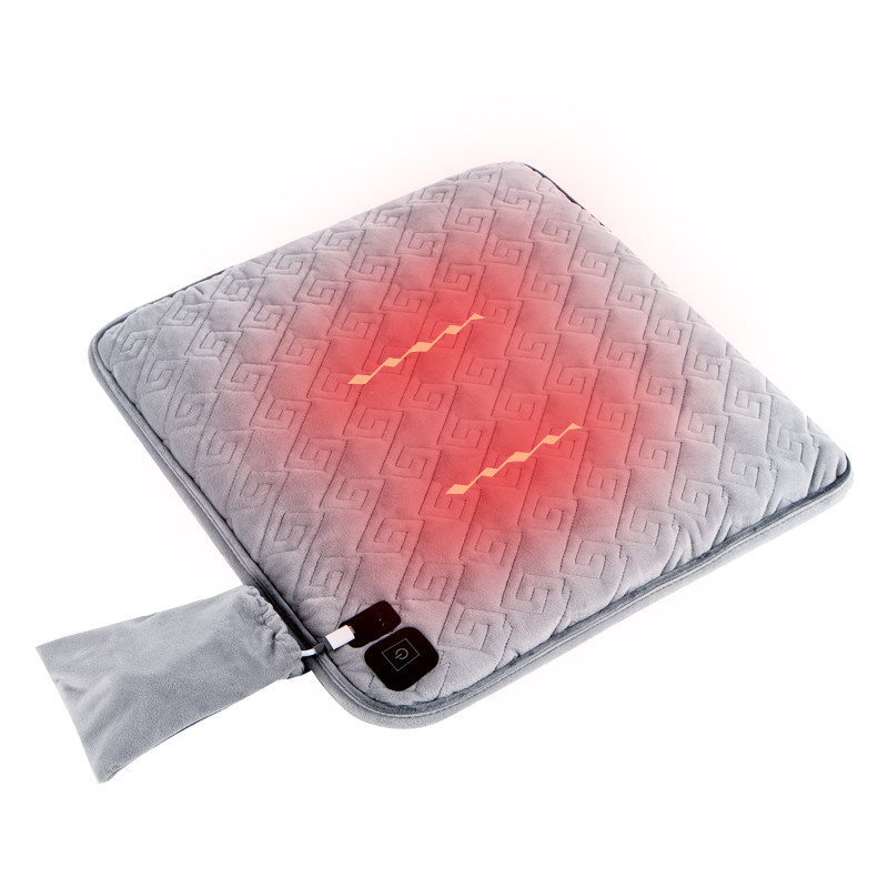 电加热坐垫办公室座椅加热垫usb小电热毯智能发热椅垫插电式暖垫