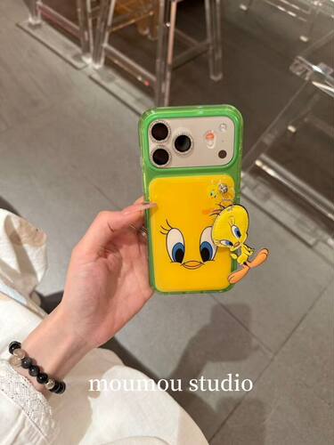 U2 可爱卡通崔弟小鸟适用于苹果iPhone17promax新款小众手机壳16pro个性女款15防摔保护套
