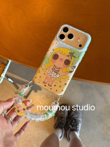 U2 镭射海星海岛女孩适用于苹果iPhone17promax手机壳16pro女款15