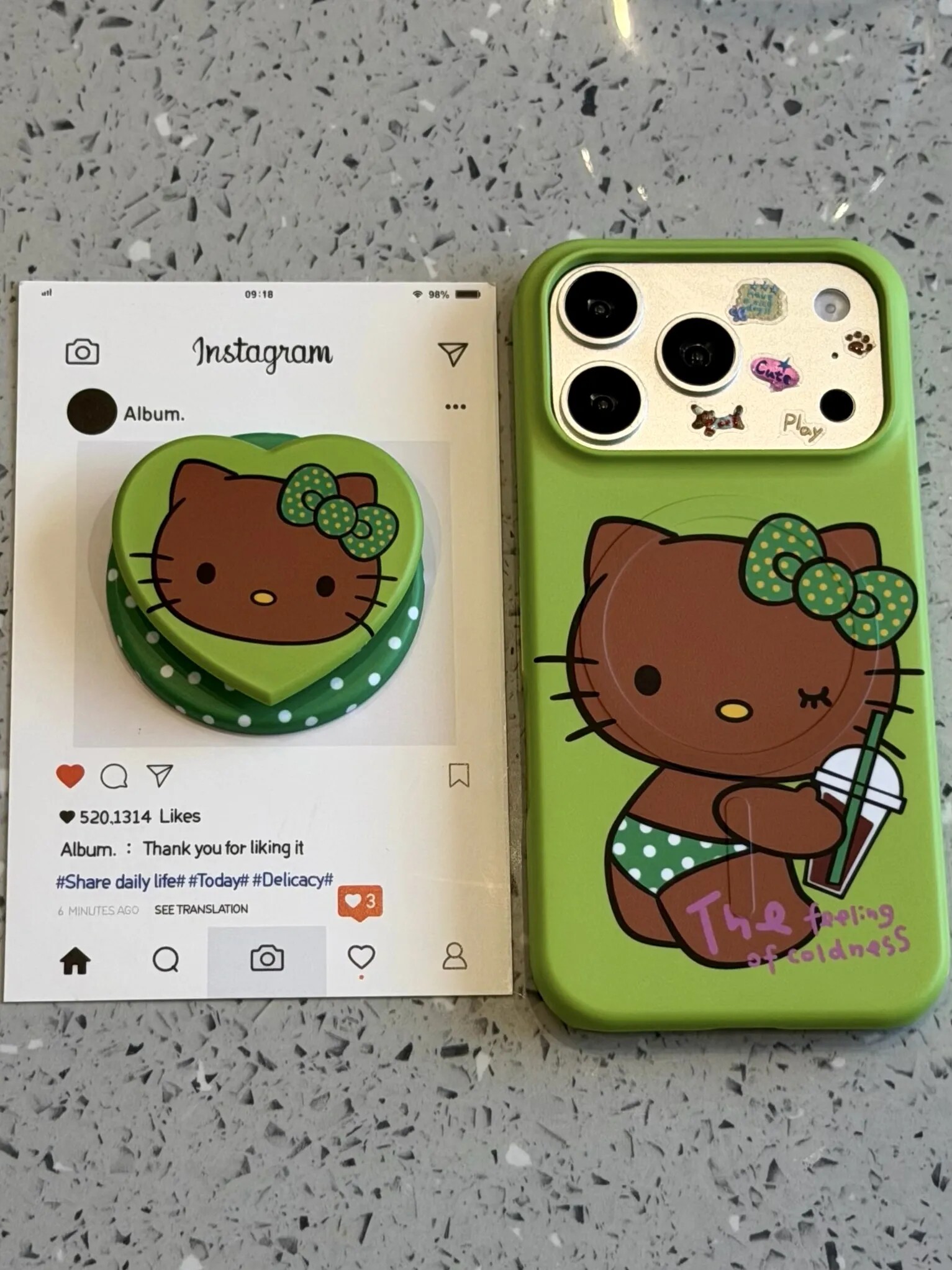 U2 夏日比基尼猫咪拿饮料磁吸半包适用于iphone17promax新款小众苹果15手机壳个性16防摔保护套