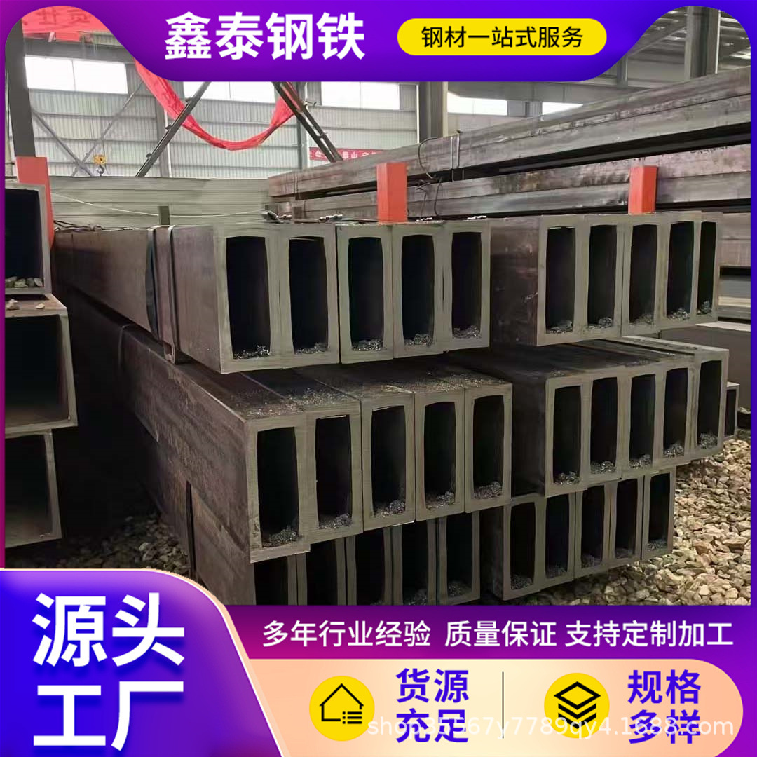 Q345b大口径无缝方管厂幕墙支撑钢结构直角方管20#厚壁无缝方矩管