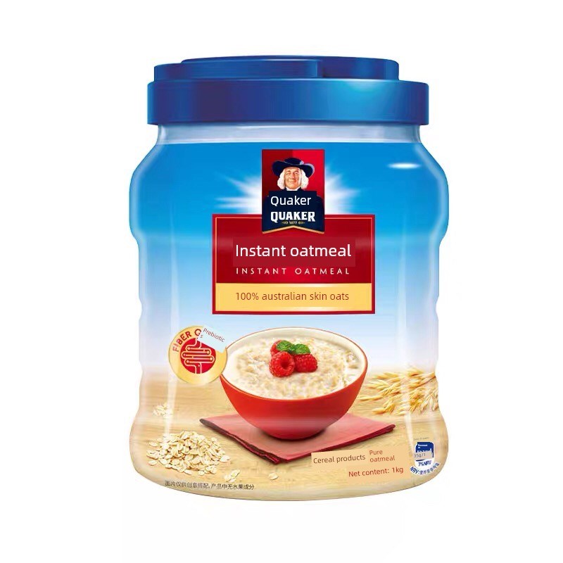 桂格燕麦片经典原味早餐即食麦片代D餐粗粮营养冲饮品700g*3包