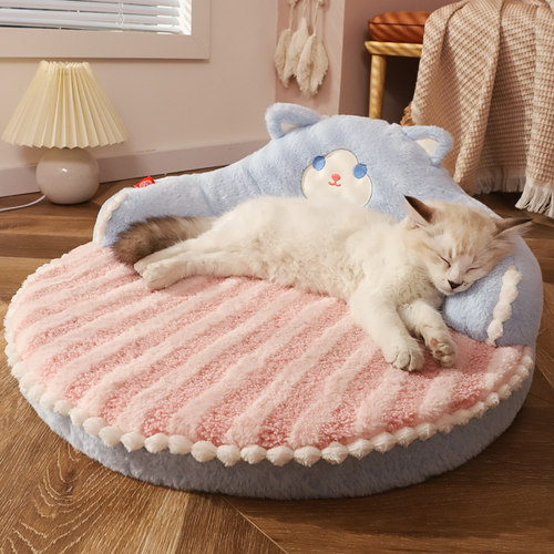 猫窝宠物四季通用猫床猫咪垫子睡觉用睡垫秋冬保暖毯子可拆洗狗窝
