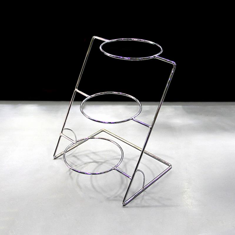 ⇓三层火锅菜架菜盘展示架备菜盘置物台调料碗架子多层明档菜品