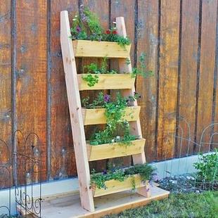 花架木质多层室内组合户外家用台阶梯多肉绿萝阳台落地式 盆架