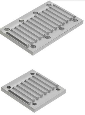 同步齿形带用金属件 下方过压防止金属件·孔位置指定型TBCF