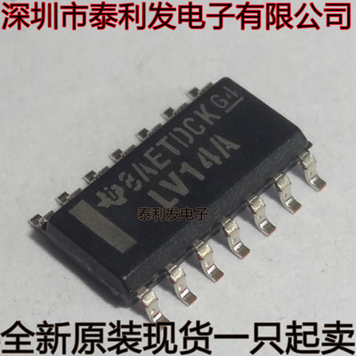 进口TI SN74LV14ADR LV14A SOP14 全新原装现货一只起卖IC
