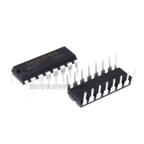 直插 74LS192 SN74LS192N DIP-16 可预置BCD双时钟可逆计数器 IC