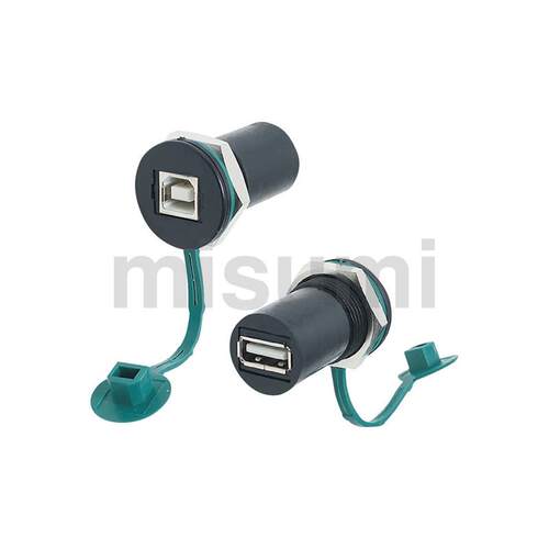 misumi米思米 面板安装式USB转接器