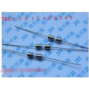 3.6*10双帽保险管T5A250V带引脚陶瓷保险丝 200个/包
