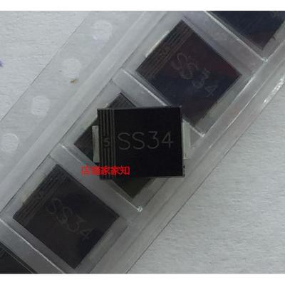 全新 SS34 SMC 贴片肖特基二极管 1N5822 IN5822 SK34  DO-214AB