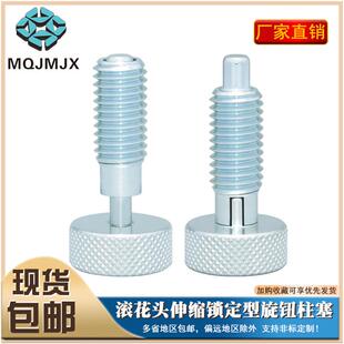 MITZS滚花头拉伸柱塞旋钮柱塞分度销手动伸缩锁定分割定位柱MITFS