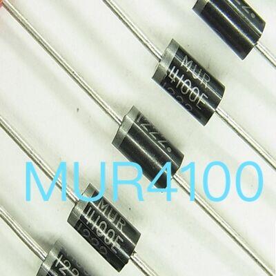 MUR4100RLG 直插肖特基二极管 1500个/盘 ON进口芯片 新年份