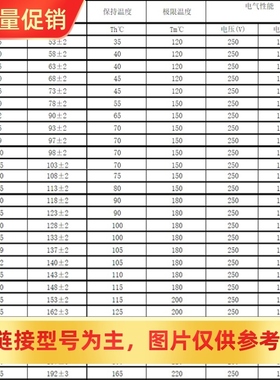 [XRS]雅宝AUPO 温度保险丝 BF184X Tf 184度℃ 10A 16A 250V RY18
