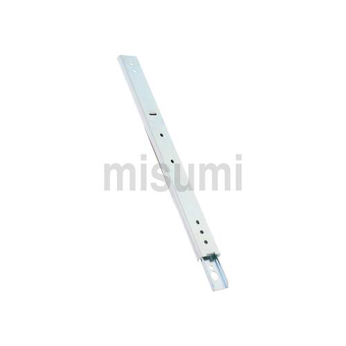 标准品 米思米 线性滑轨 两段抽拉型 中载型 36mm宽 钢型 MISUMI
