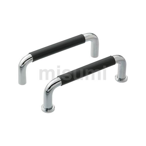 标准品 米思米 圆型拉手 不锈钢 带橡胶 UWANL10-120-50 MISUMI