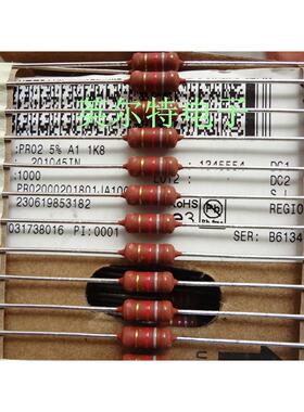 进口VISHAY发烧电阻2W1.8K PR02 1.8K 5% 产地：印度