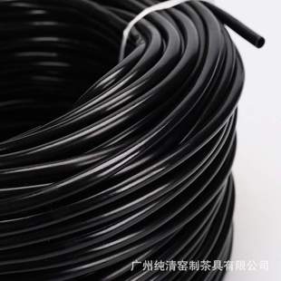 整捆茶桌茶盘黑色PVC防冻管进水管泡茶桌流水管出水排水管茶具批