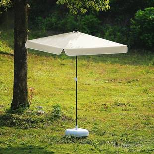 尊 摆摊黑太阳驰伞F78JH656户外露营阳伞便携小遮推车大 胶方伞