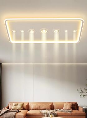 灯先生客厅21542灯现无代顶简约主大气边框灯照明吸灯感中山灯具