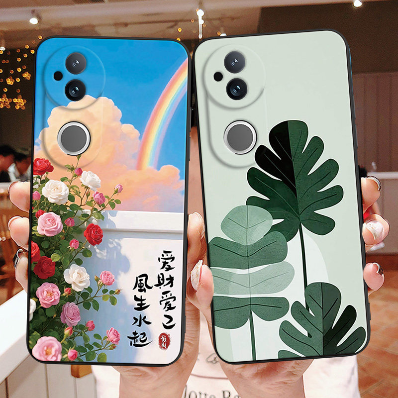 磨砂潮壳 防摔软套 精美彩绘