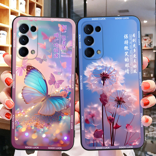 彬彧适用于OPPOReno55G镜头全包pegm00网红系oppo可爱少女心opporeno5新款防摔OPPO手机外壳pegt00高颜值上档