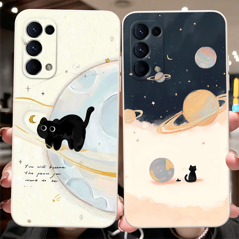 适用于OPPOReno5Pro5G卡通手机壳