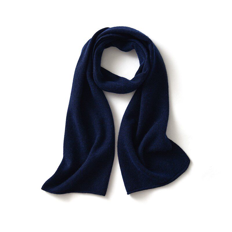 25山羊绒围巾男女款情侣秋冬季纯色加厚保暖长款羊绒围脖脖套百搭