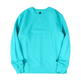 340g质感纯白色卫衣2021年新款男女宽松薄款潮设计感小众春款上衣