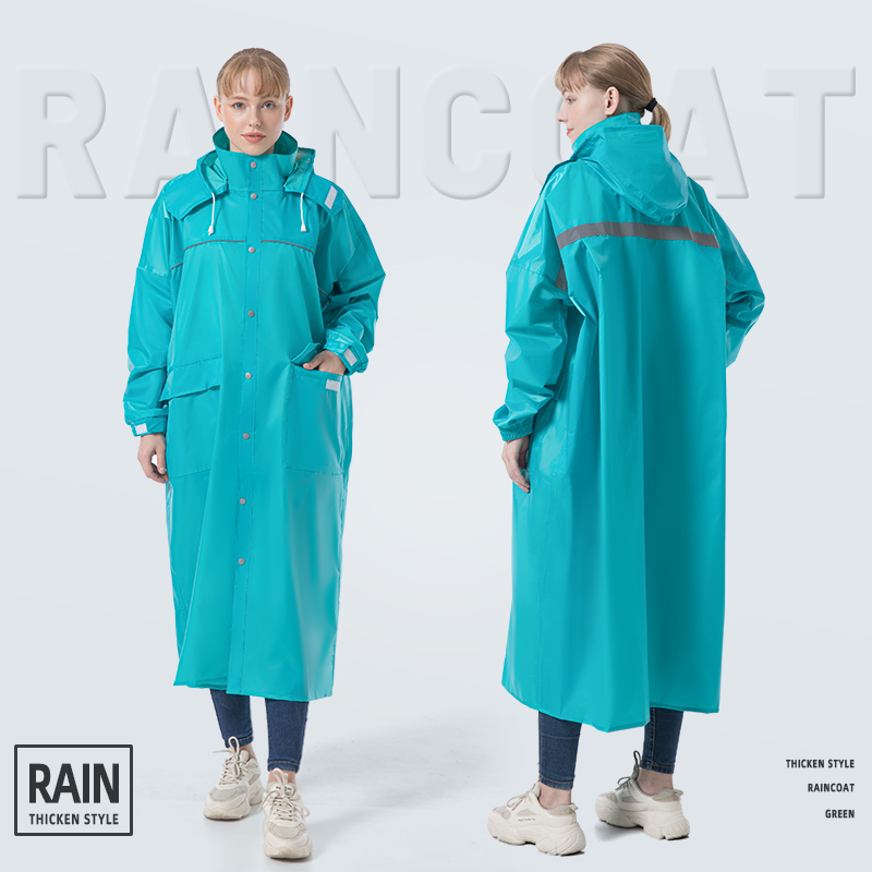 雨衣男款女士单人长款全身防暴雨电动电瓶车成人外卖骑行连体雨披